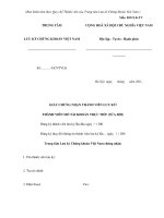 MẪU DANH SÁCH BAN LÃNH ĐẠO, NHÂN VIÊN CHI NHÁNH HOẠT ĐỘNG LƯU KÝ VÀ MẪU CHỮ KÝ, MẪU DẤU potx