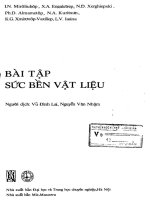 Bài tập : Sức bền vật liệu part 1 docx