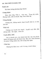 Dược trà dưỡng sinh part 3 docx