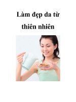 Làm đẹp da từ thiên nhiên doc