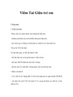 Viêm Tai Giữa trẻ em pps