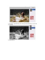 Tư liệu hình thành phương pháp dùng layer mask và vector mask để xóa ảnh nền trong việc ghép ảnh p10 ppsx