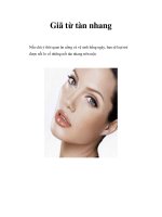 Giã từ tàn nhang potx