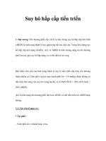 Suy hô hấp cấp tiến triển ppsx