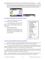 Quá trình hình thành tổng quan kiến thức về cách tạo chuyển động và hiệu ứng trong quy trình thiết kế p4 pps