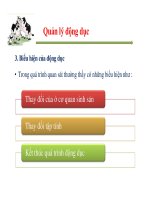 Quản lý sinh sản ở bò sữa part 2 pps