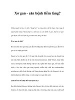 Xơ gan - căn bệnh tiềm tàng? pps