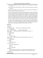 Tìm hiểu tầm quan trọng của cấu trúc dữ liệu trong giải thuật phần 2 ppt