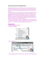 Những kĩ năng cần biết trong Hệ điều hành phần 6 pdf