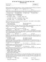 ĐỀ THI THỬ ĐẠI HỌC LẦN 2: MÔN HÓA HỌC- (Mã đề 132) pdf