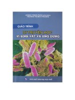 Giáo trình di truyền học part 1 docx