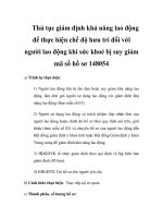 Thủ tục giám định khả năng lao động để thực hiện chế độ hưu trí đối với người lao động khi sức khoẻ bị suy giảm mã số hồ sơ 148054 pps