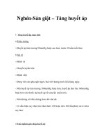 Nghén-Sản giật – Tăng huyết áp potx