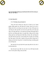 Luận văn tốt nghiệp: Những quy luật để phát triển kinh tế thị trường cả 