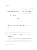 Mẫu biên bản giao bảo quản tài sản kê biên ppt