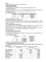 Bài tập phương pháp tính giá thành pps