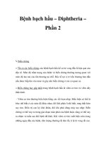 Bệnh bạch hầu – Diphtheria – Phần 2 pptx