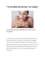 7 lý do khiến hệ tiêu hóa “trở chứng” doc