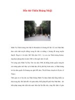 Đền thờ Thiên Hoàng Meiji ở Nhật Bản ppsx