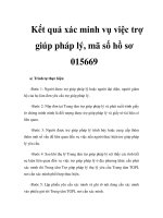 Cách chức Giám đốc Trung tâm trợ giúp pháp lý, mã số hồ sơ 018674 pot