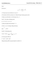 Đề Luyện Thi Thử Tốt Nghiệp - Đại Học Năm 2011 - Số 35 potx