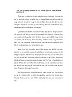 Luận văn tốt nghiệp: Xóa bỏ rào cản kinh tế giữa các nứơc để phát triển kinh tế phần 1 pptx