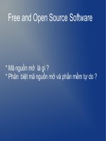 Free and Open Source Software potx