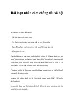 Rối loạn nhân cách chống đối xã hội potx