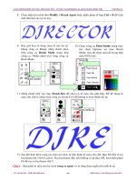 Quá trình hướng dẫn thiết kế sử dụng Tween trong phương pháp tạo hình chuyển động p3 pdf