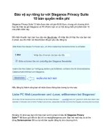 Bảo vệ sự riêng tư với Steganos Privacy Suite 10 bản quyền miễn phí pptx