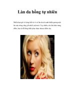 Làn da hồng tự nhiên potx