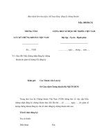 Mẫu thông báo thay đổi Giấy chứng nhận đăng ký chứng khoán do giảm số lượng chứng khoán đăng ký pot