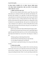 Tài liệu kinh doanh: Thị trường là nơi quan trọng đầu tiên mà ta cần nắm vững khi muốn phát triển kinh doanh phần 5 ppt