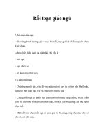 Rối loạn giấc ngủ doc