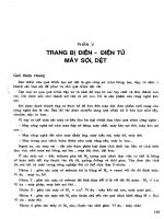 Giáo trình -Trang bị điện - điện tử máy công nghiệp dùng chung - phần V ppt