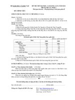 Đề thi thử đại học, cao đẳng lần 2 năm 2011 môn Địa khối C pps