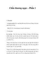 Chấn thương ngực – Phần 1 pptx