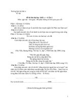 Đề thi thử đại học môn văn khối C,D năm 2011 lần 3 trường THPT Mỹ Đức A pot