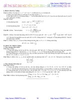 Đề Thử Sức Đại Học Môn Toán 2011 - Đề Tham Khảo Số 16 pot