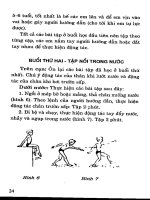 Biết bơi sau 10 buổi tập part 3 potx