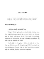 Luận văn tốt nghiệp: Tìm hiểu kì kế toán và cách áp dụng kế toán vào kinh doanh phần 7 ppt