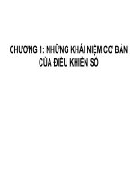 Điều khiển số - Chương 1 & 2 doc