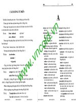 TỪ ĐIỂN KỸ THUẬT THUỶ LỢI - TÀI NGUYÊN NƯỚC pps