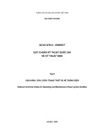 QCVN QTĐ-6:2009/BCT ppt