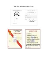 Mẫu chứng chỉ bồi dưỡng nghiệp vụ trợ giúp pháp lý doc