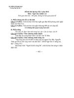 Đề thi thử đại học môn văn khối C,D năm 2011 lần 1 THPT Hậu Lộc 2 pps