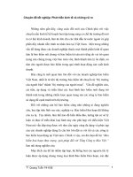 Chuyên đề tốt nghiệp: Phát triển kinh tế và những rủi ro phần 1 pps