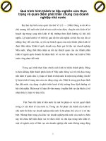 Quá trình hình thành tư liệu nghiên cứu thực trạng và quan điểm phát triển chung của doanh nghiệp nhà nước p1 pptx