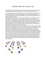 Bẫy bảo mật trên mạng xã hội ngày nay pot