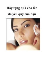 Hãy tặng quà cho làn da yêu quý của bạn potx